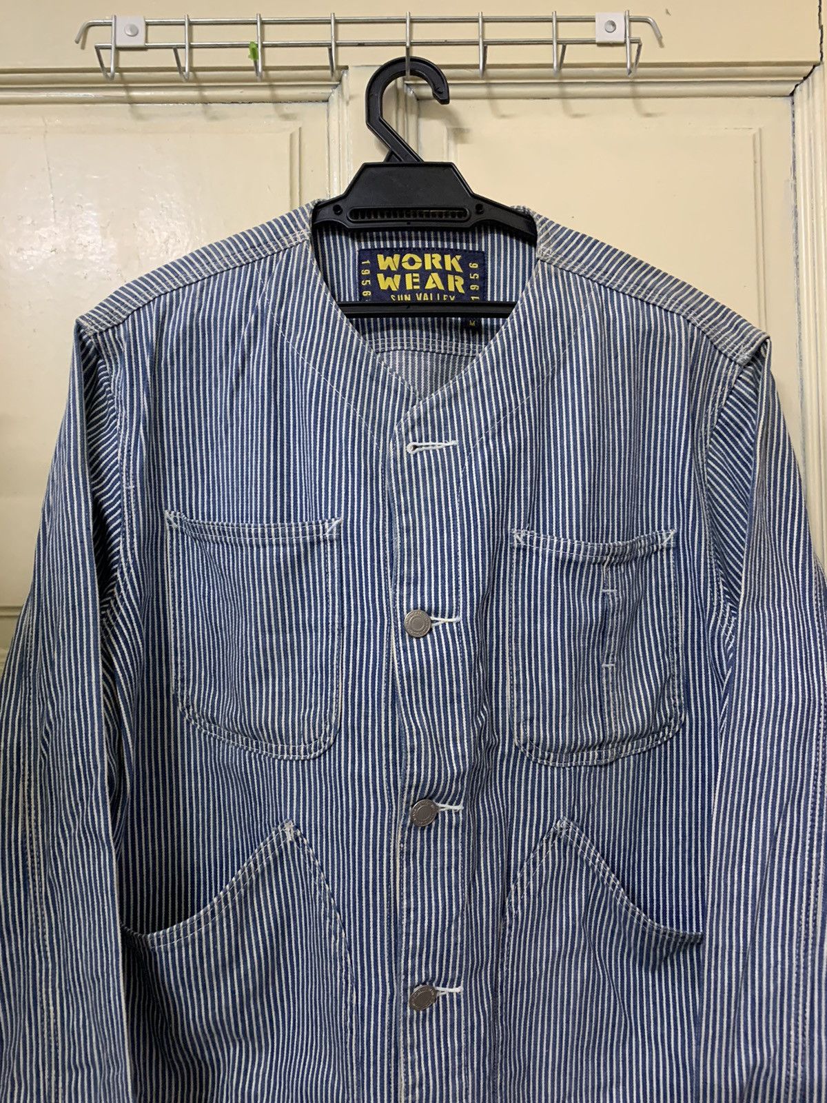 Blue Blue Japan 💥Vintage Japanese Work Wear Sun Valley Jacket Size US M / EU 48-50 / 2 - 3 Thumbnail