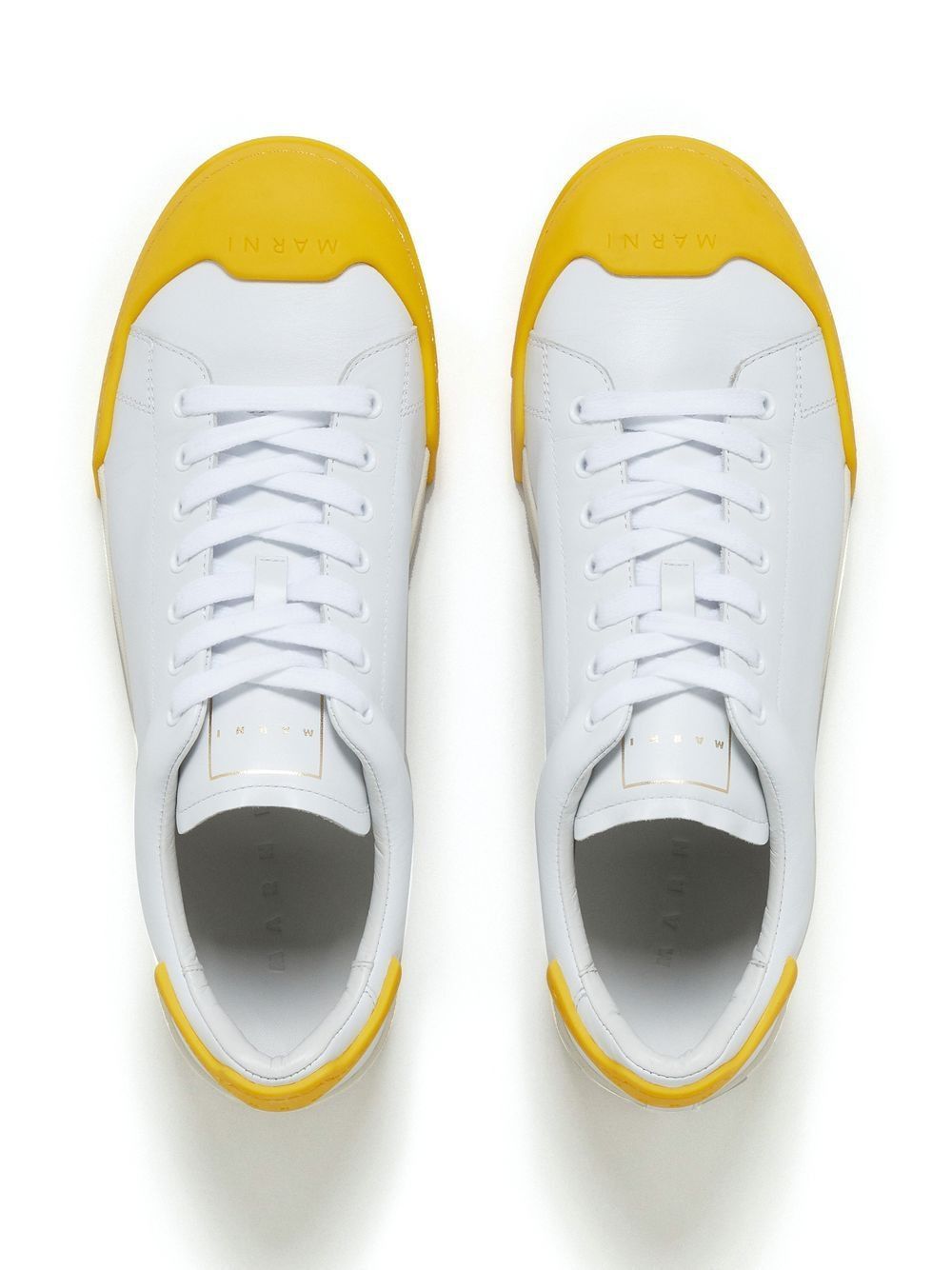 Marni o1w1db10125 Cap Low-Top Sneakers in White Size US 6 / IT 36 - 4 Thumbnail