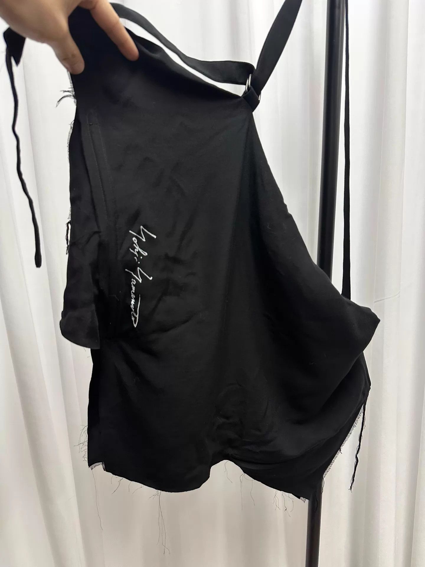 Yohji Yamamoto Yohji Yamamoto Discord Flowy Rayon Crossbody Bag Size ONE SIZE - 3 Thumbnail
