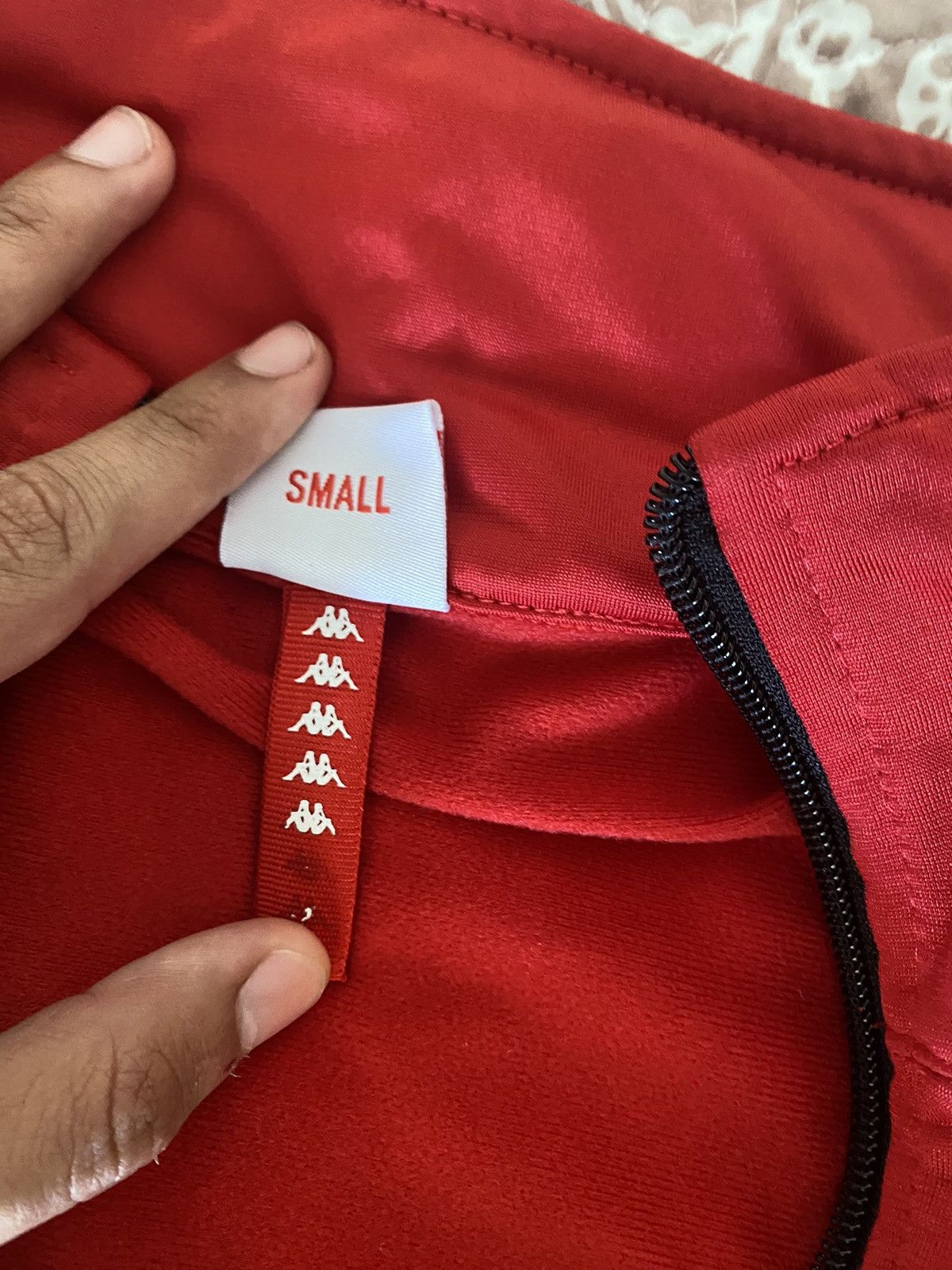 Kappa Track Kappa red Zip up Size US S / EU 44-46 / 1 - 4 Thumbnail