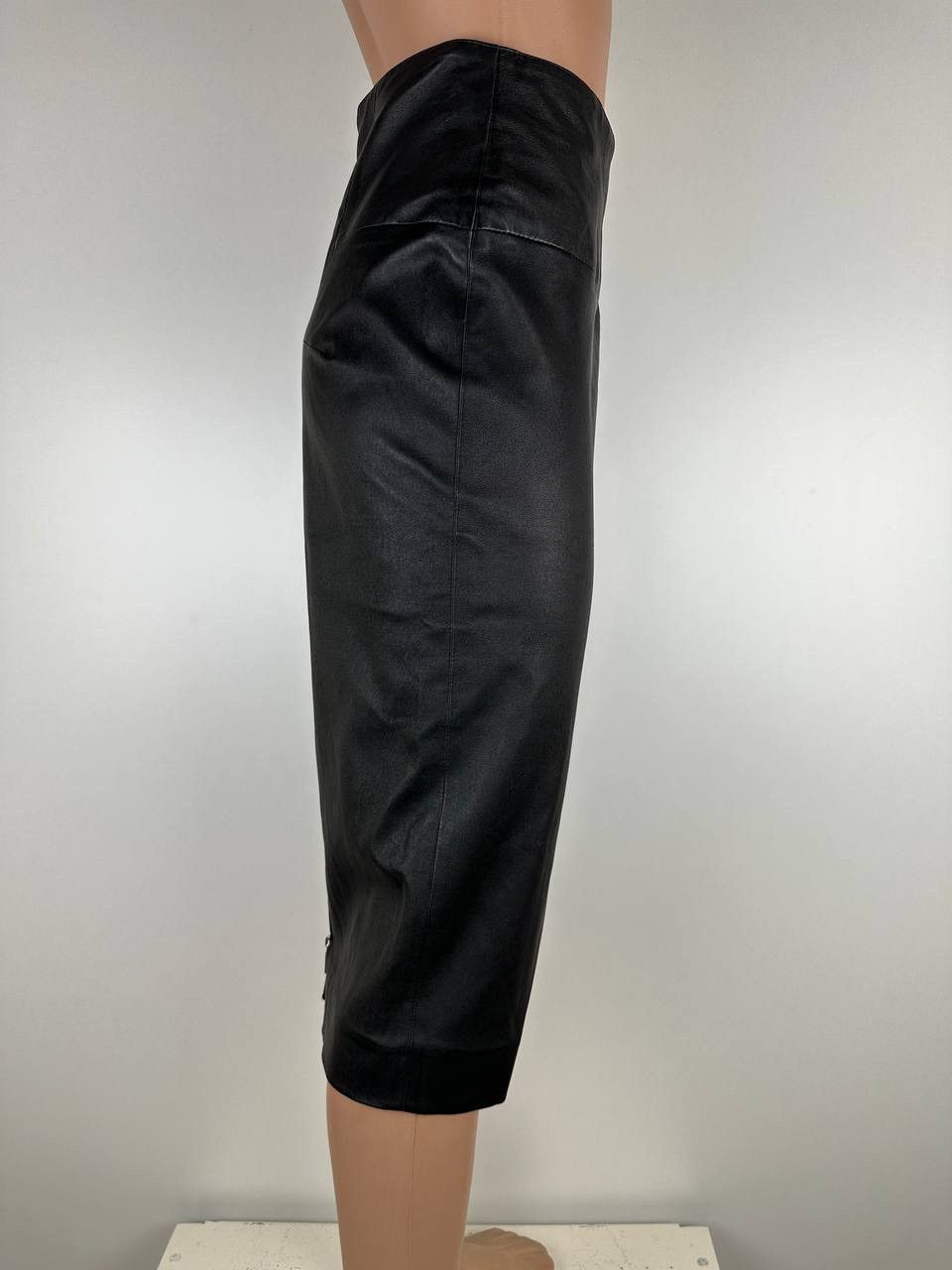 Simonetta Ravizza leather skirt Simonetta Ravizza Size 32" / US 10 / IT 46 - 4 Thumbnail