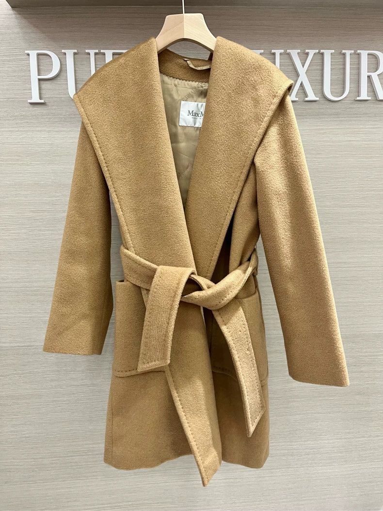 Max Mara Max Mara Camel hair coat Size S / US 4 / IT 40 - 1 Thumbnail