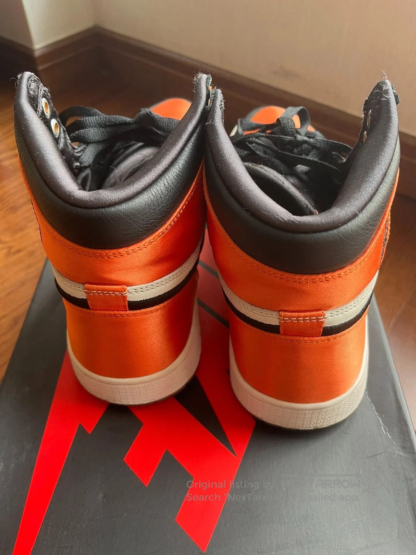 Jordan Brand aj1 silk扣碎 basketball shoes. Size US 10.5 / EU 43-44 - 4 Thumbnail