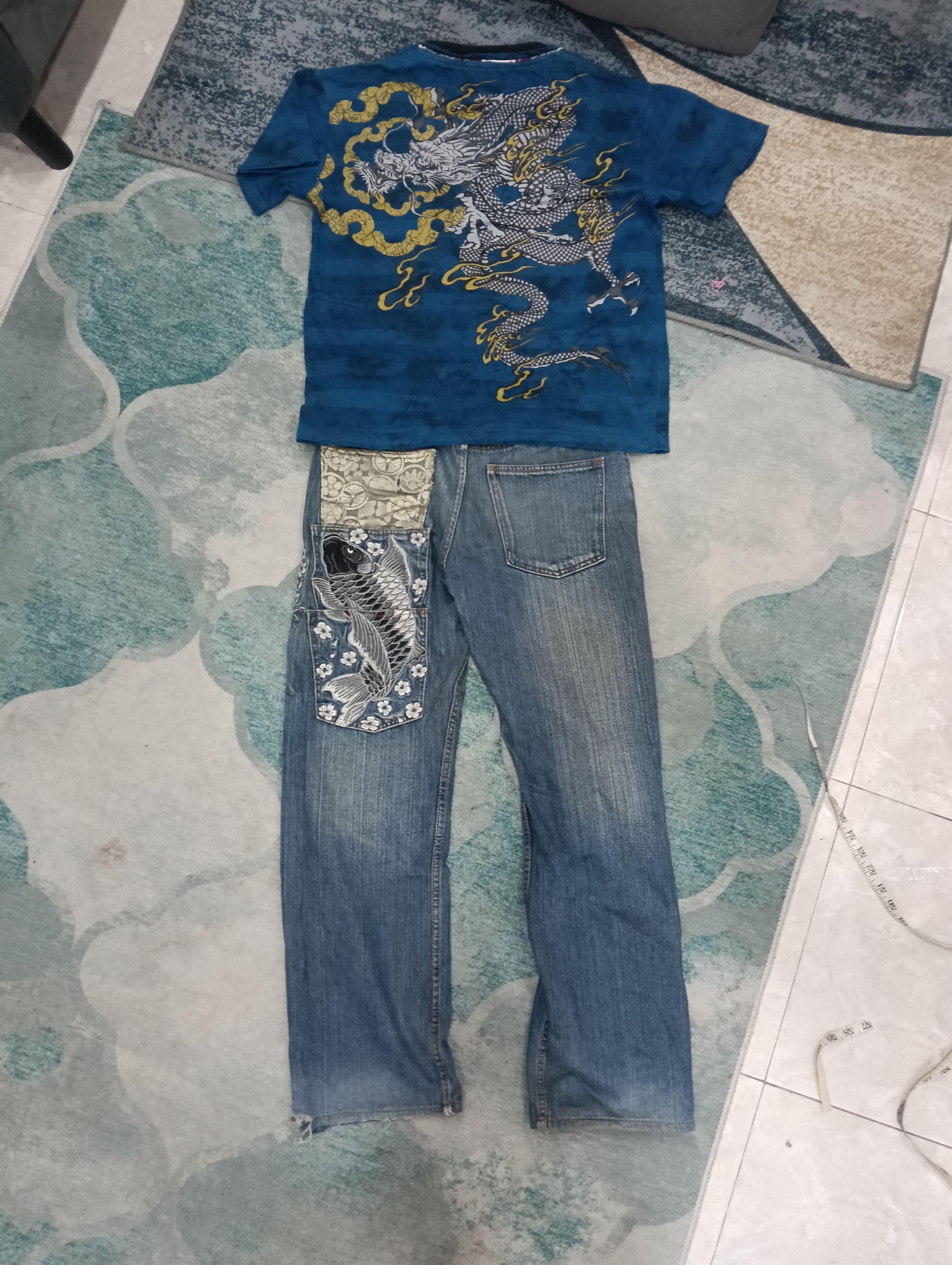If Six Was Nine × Le Grande Bleu (L.G.B.) Japanese Brand Great Design With Freegift Tee Size US 32 / EU 48 - 19 Thumbnail