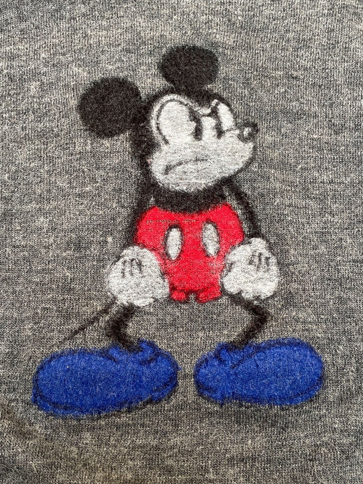 Iceberg Iceberg Mickey Mouse Alpaca Wool Knit Sweater Size S / US 4 / IT 40 - 1 Thumbnail