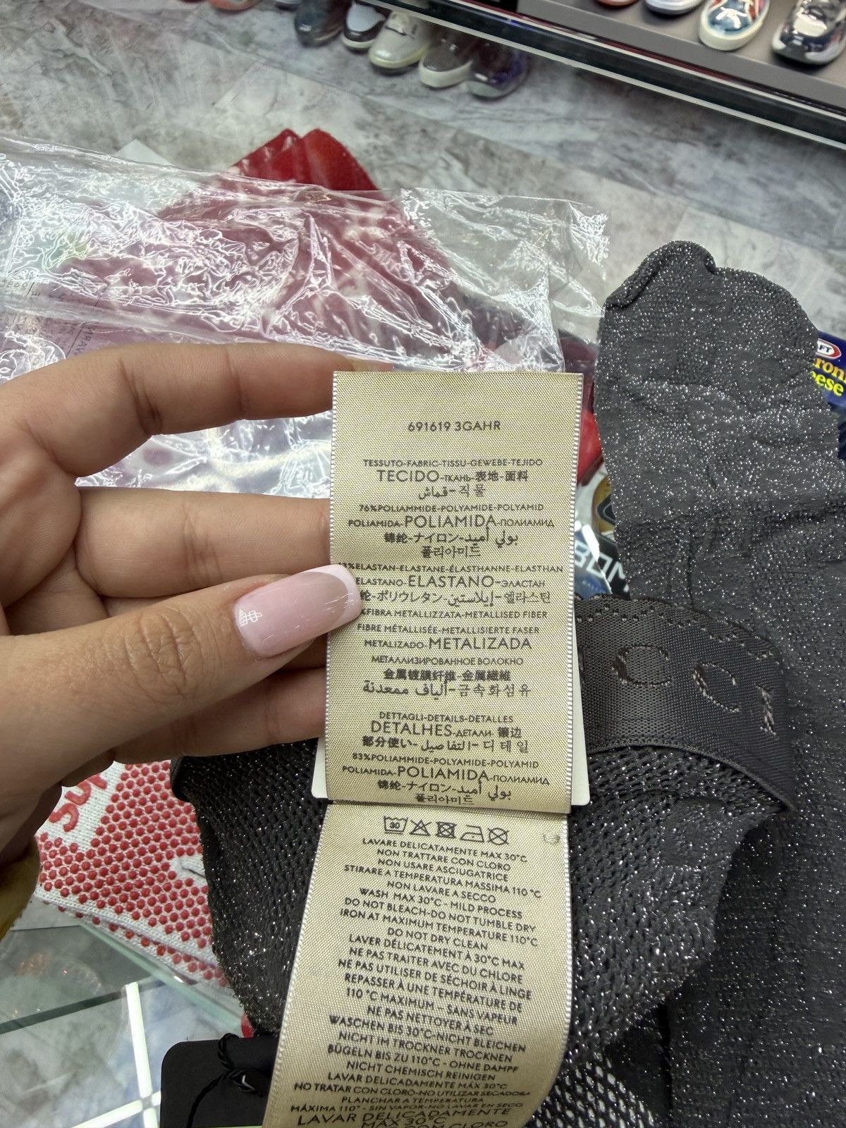 Gucci Gucci Tights/Leggings Mono Grey Size 26" / US 2 / IT 38 - 6 Thumbnail
