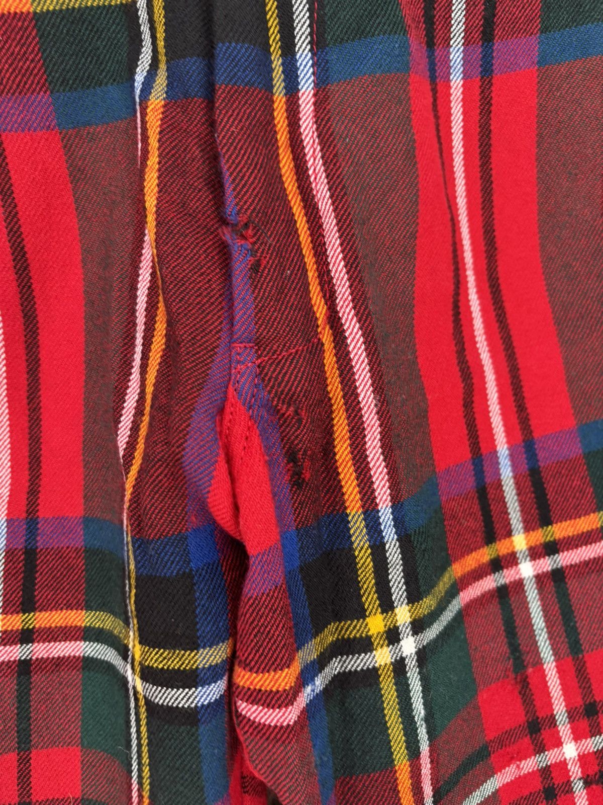 Comme des Garcons Homme Plus AD2000 Tartan Plaid Pants Size US 30 / EU 46 - 6 Thumbnail