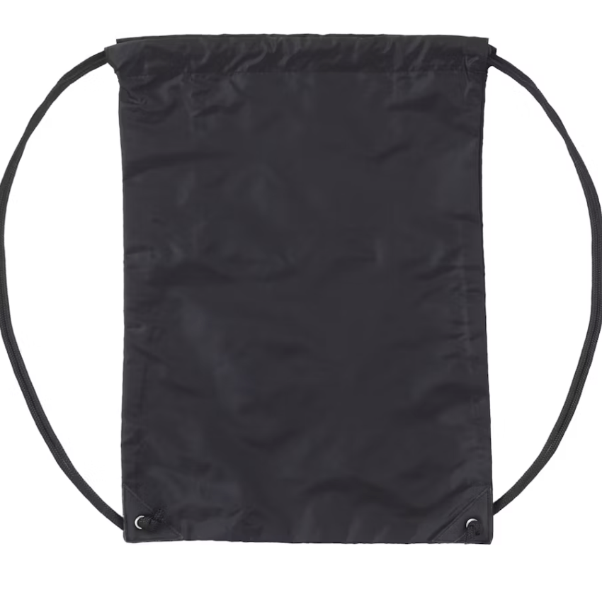 Supreme NWT Supreme x Jordan Drawstring Bag - Black Size ONE SIZE - 3 Thumbnail
