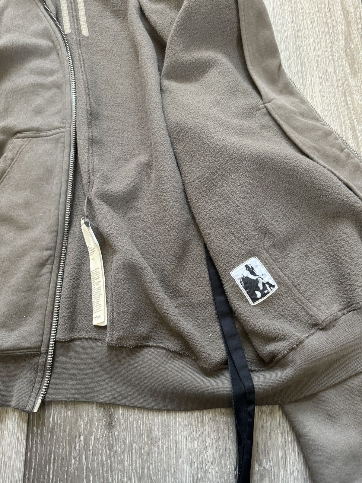 Rick Owens × Rick Owens Drkshdw × Vintage Rick Owen’s drkshdw dust mountain hoodie Size US M / EU 48-50 / 2 - 3 Thumbnail
