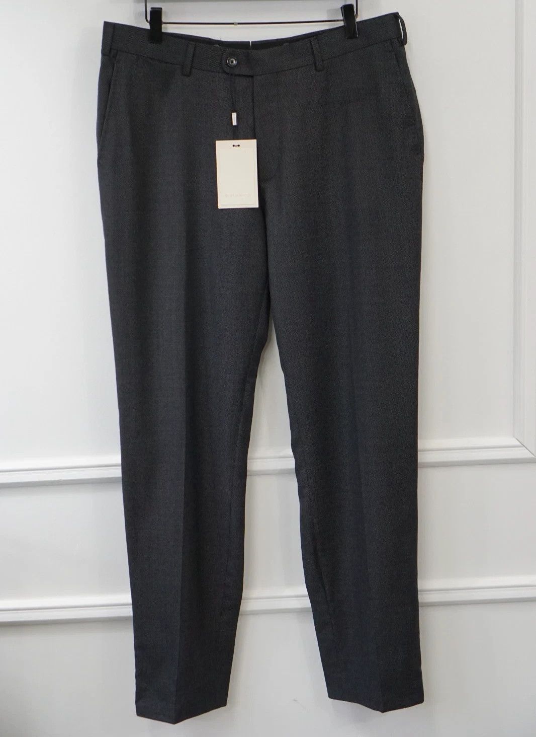 Suitsupply Men Suitsupply Pants Grey Wool Bresia Size UK/US42 Size 42R - 1 Thumbnail