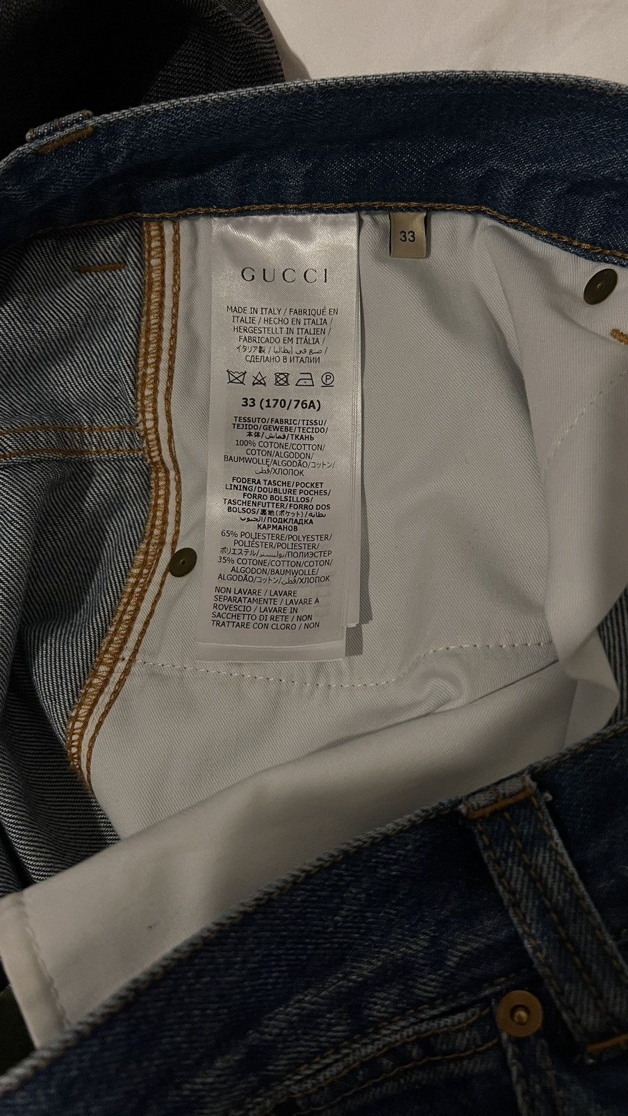 Gucci Gucci Skate Jeans Size US 33 - 6 Thumbnail
