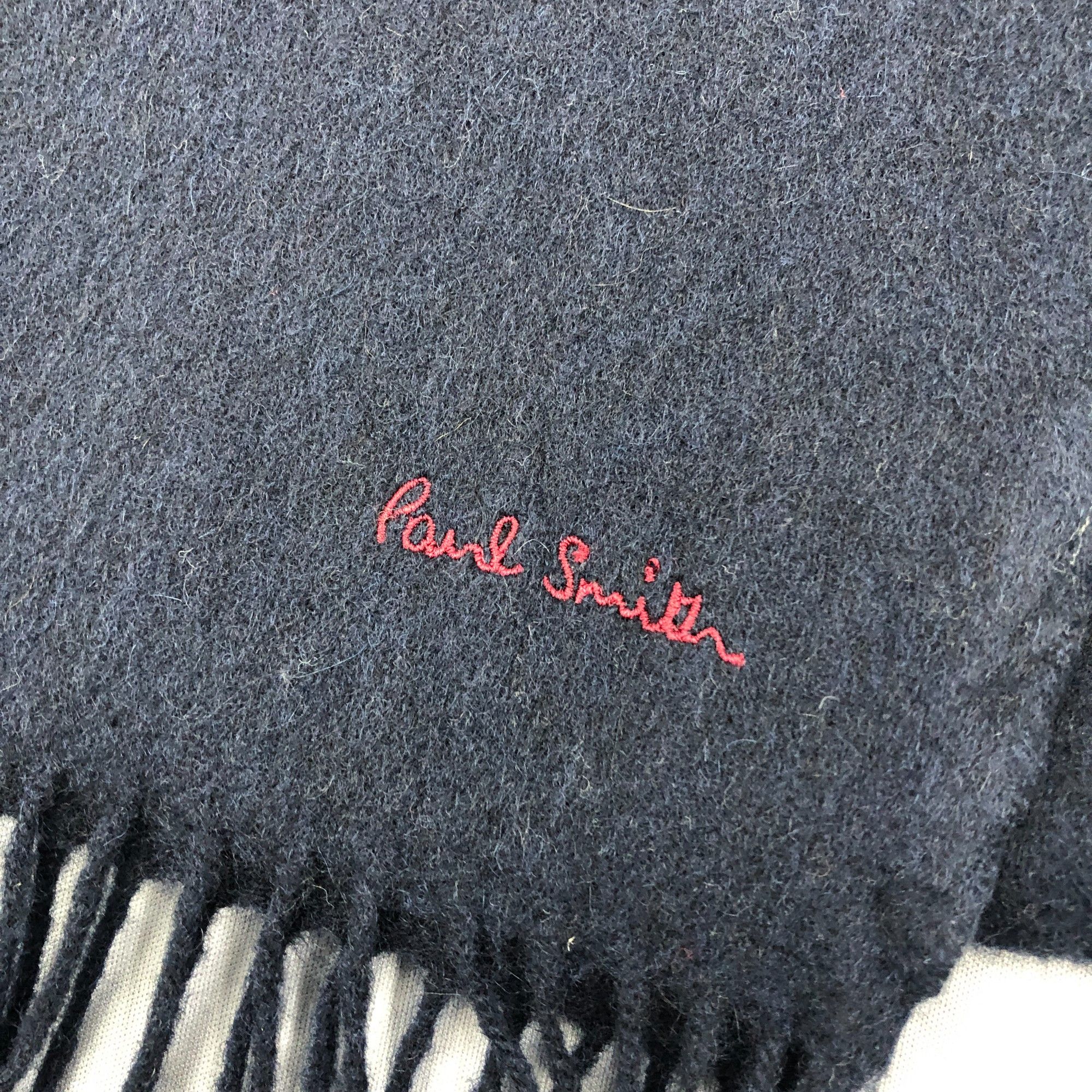 Paul Smith Vintage Paul Smith Scarf Muffler Wool Winter Scarves Size ONE SIZE - 4 Thumbnail