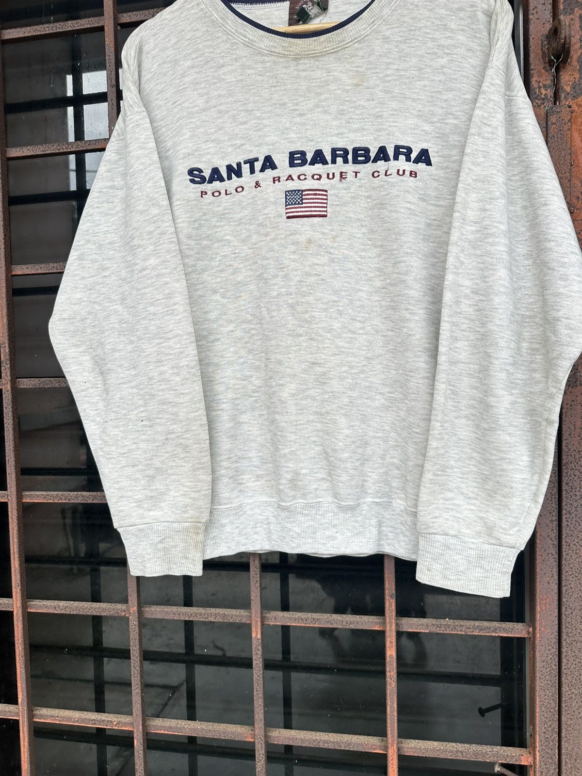 Vintage 👹Santa Barbara Embroidery Crewneck Size US M / EU 48-50 / 2 - 5 Thumbnail