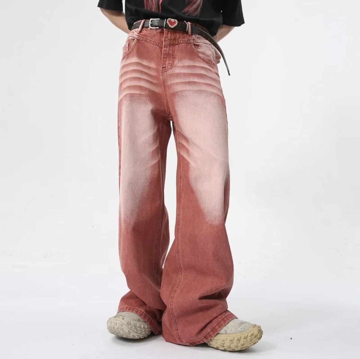 Jean Trendy Washed Jeans Size US 31 - 1 Thumbnail
