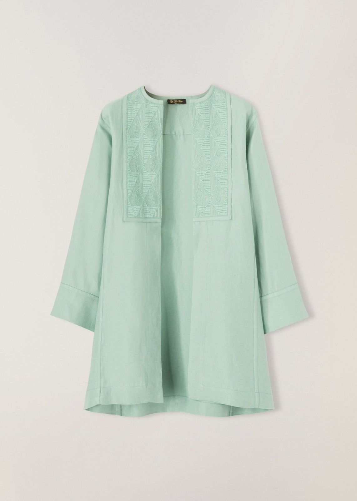 Loro Piana o1srvl11e0824 Christa Antigua Jacket in Light Green Size XL / US 12-14 / IT 48-50 - 1 Thumbnail