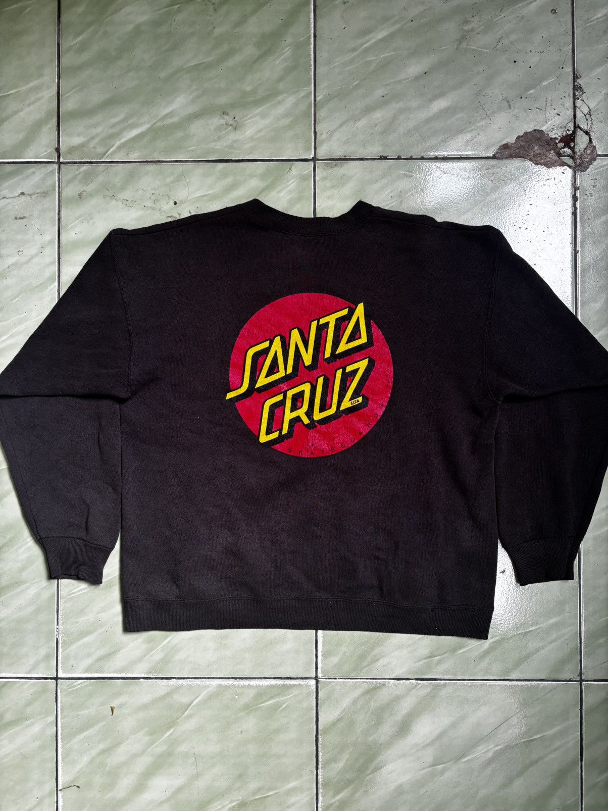 Santa Cruz Skateboards Vintage Santa Cruz 90s Size US XL / EU 56 / 4 - 4 Thumbnail