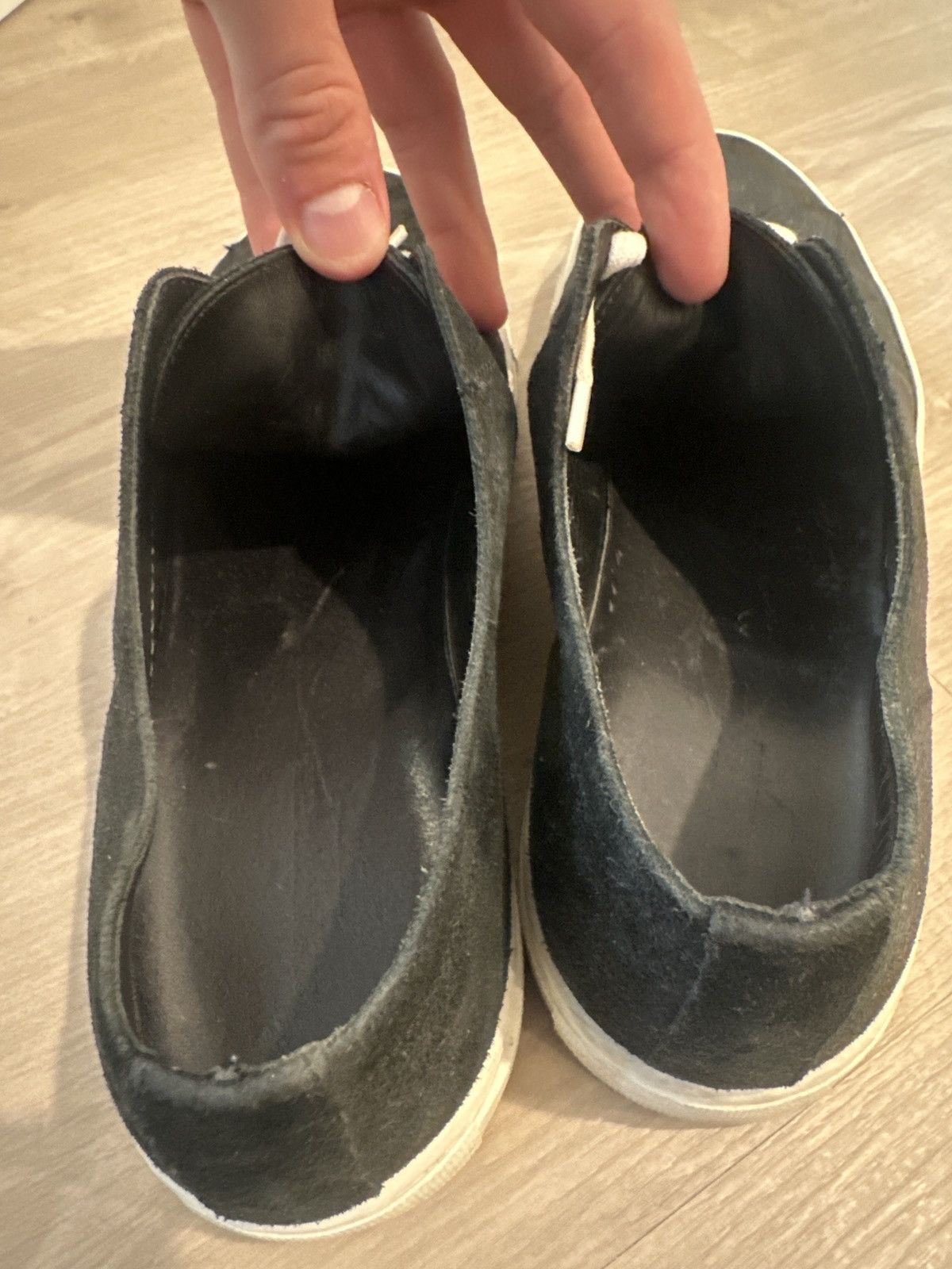 Common Projects Common Projects Achilles Low Suede Size US 12 / EU 45 - 5 Thumbnail