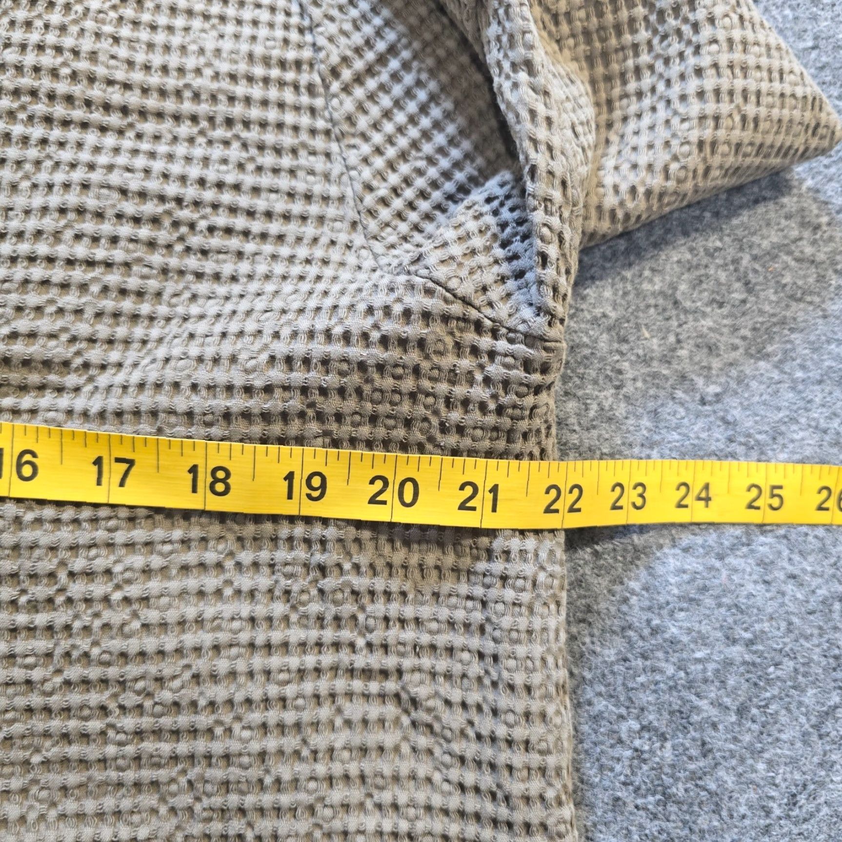 Alife Focus Casual Life Jacket Womens Size Medium Gray Tan Texture Thermal Lagenlook Size M / US 6-8 / IT 42-44 - 6 Thumbnail