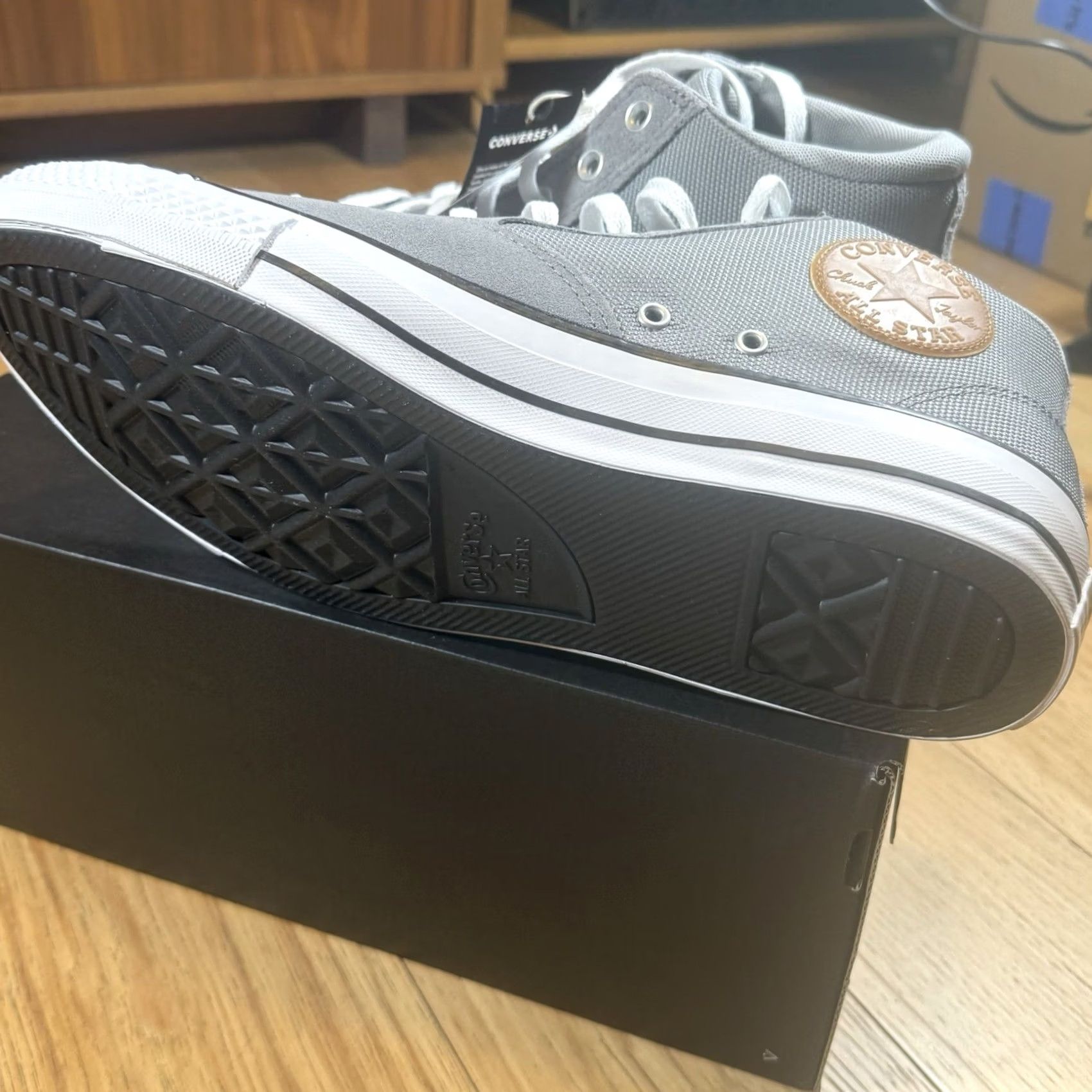 Converse Converse Chuck Taylor All Star Street Mid Mens 11.5 Multicolor Classic Sneaker Shoes CTAS Malden Street Grey Mid Top Shoe Mens 11.5 90s? Size US 12 / EU 45 - 6 Thumbnail