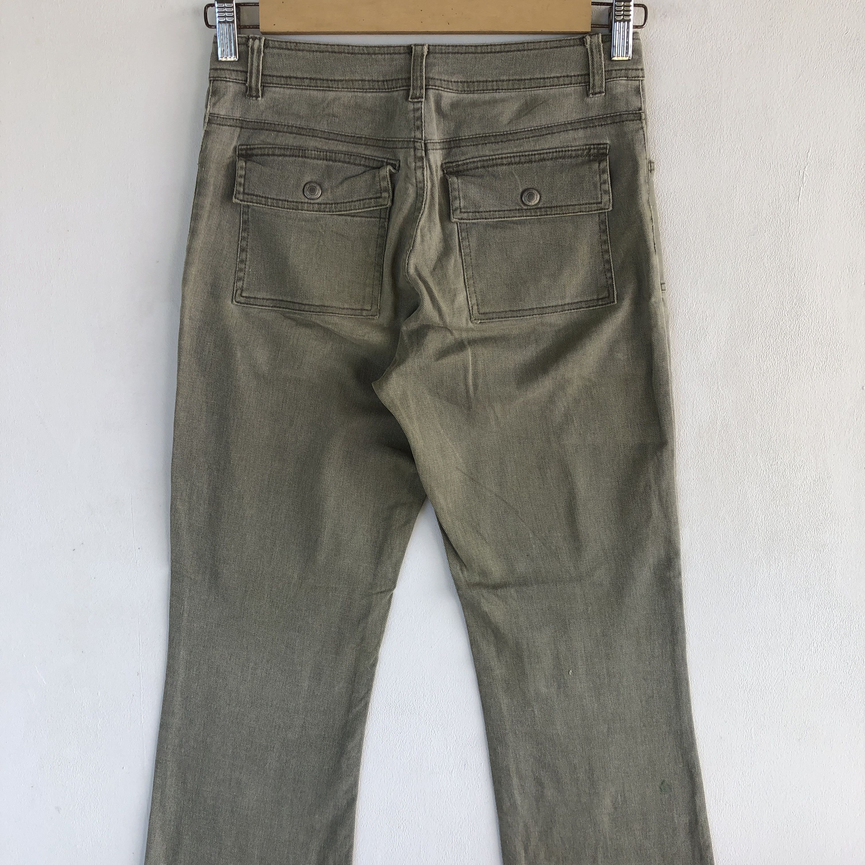 Japanese Brand Japanese Cargo Pants Multi Pocket Bondage Wide Leg Trousers Size 26" / US 2 / IT 38 - 4 Thumbnail