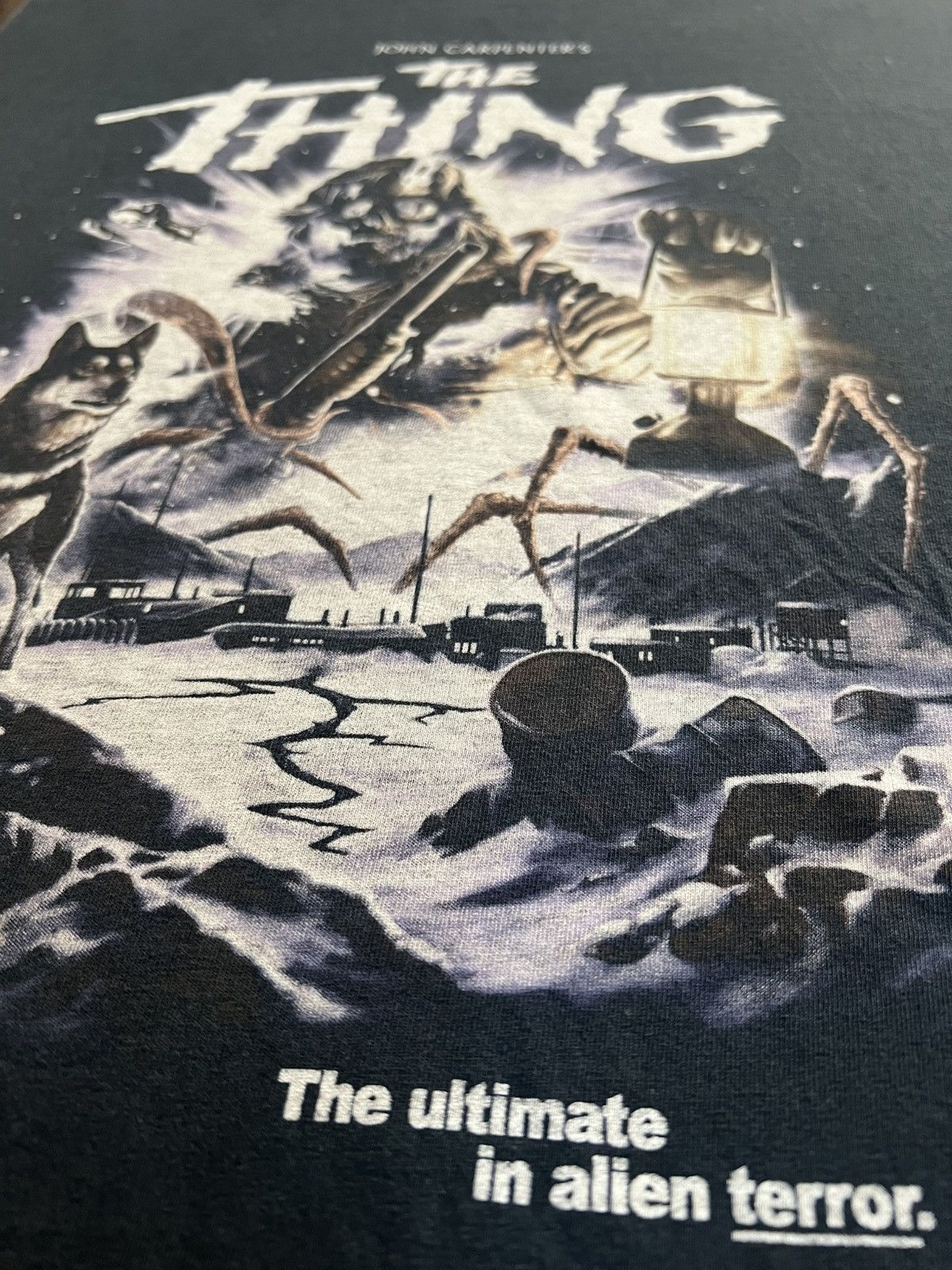 Other The Thing Horror Movie Graphic Tee 3XL Black Size US XXL / EU 58 / 5 - 10 Thumbnail