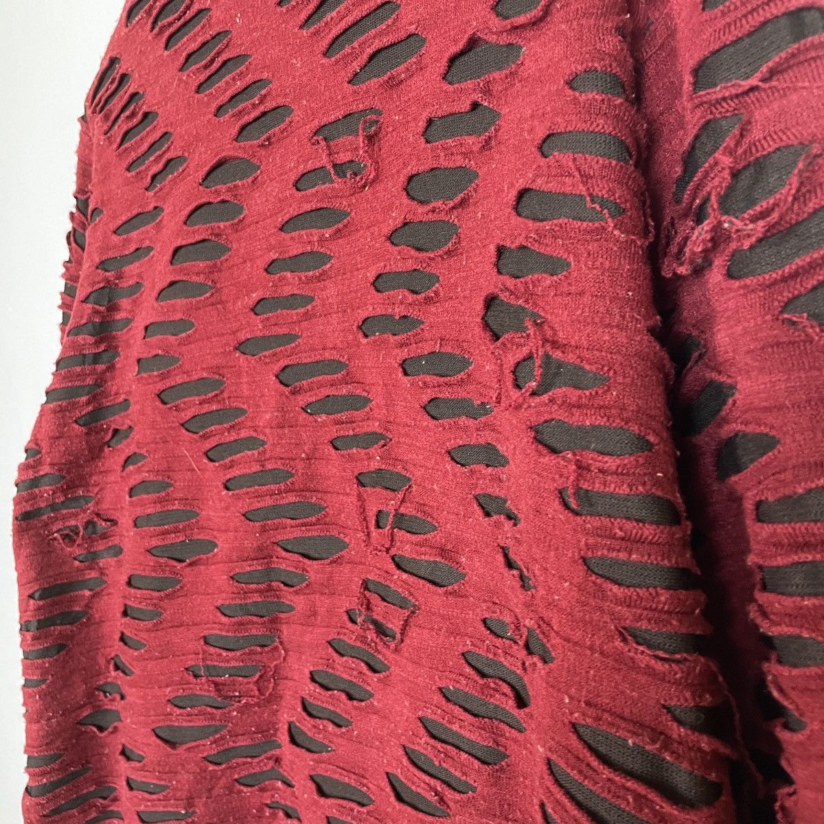 Designer Japanese Bondage Ripped Jacket Size M / US 6-8 / IT 42-44 - 14 Thumbnail