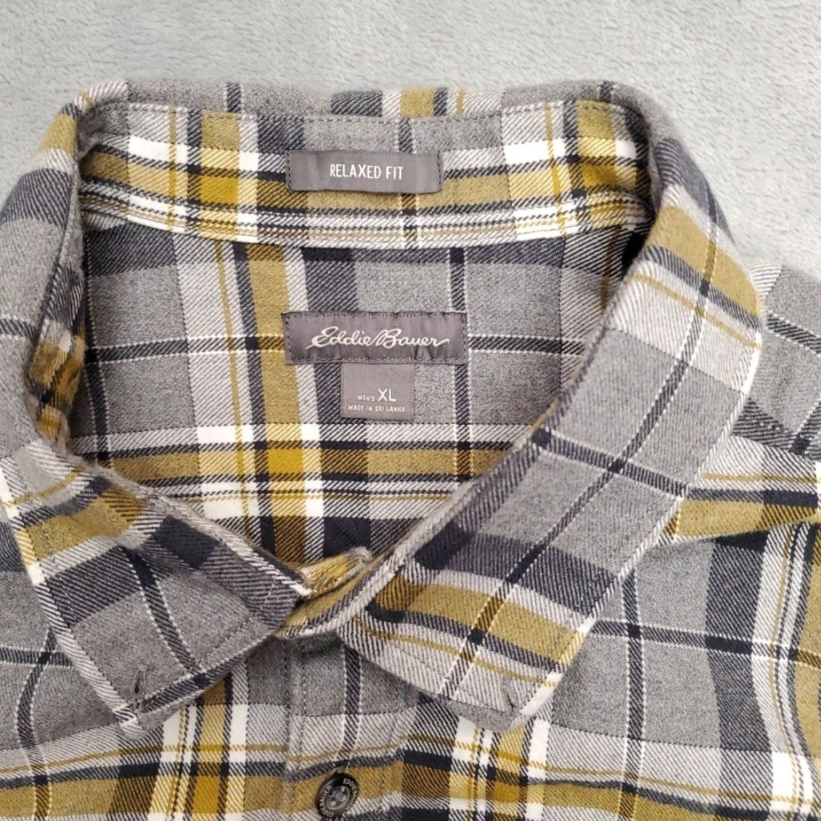 Eddie Bauer Eddie Bauer Shirt Men XL Relaxed Fit Plaid Flannel Long Sleeve Button Up Outdoor Size US XL / EU 56 / 4 - 2 Thumbnail