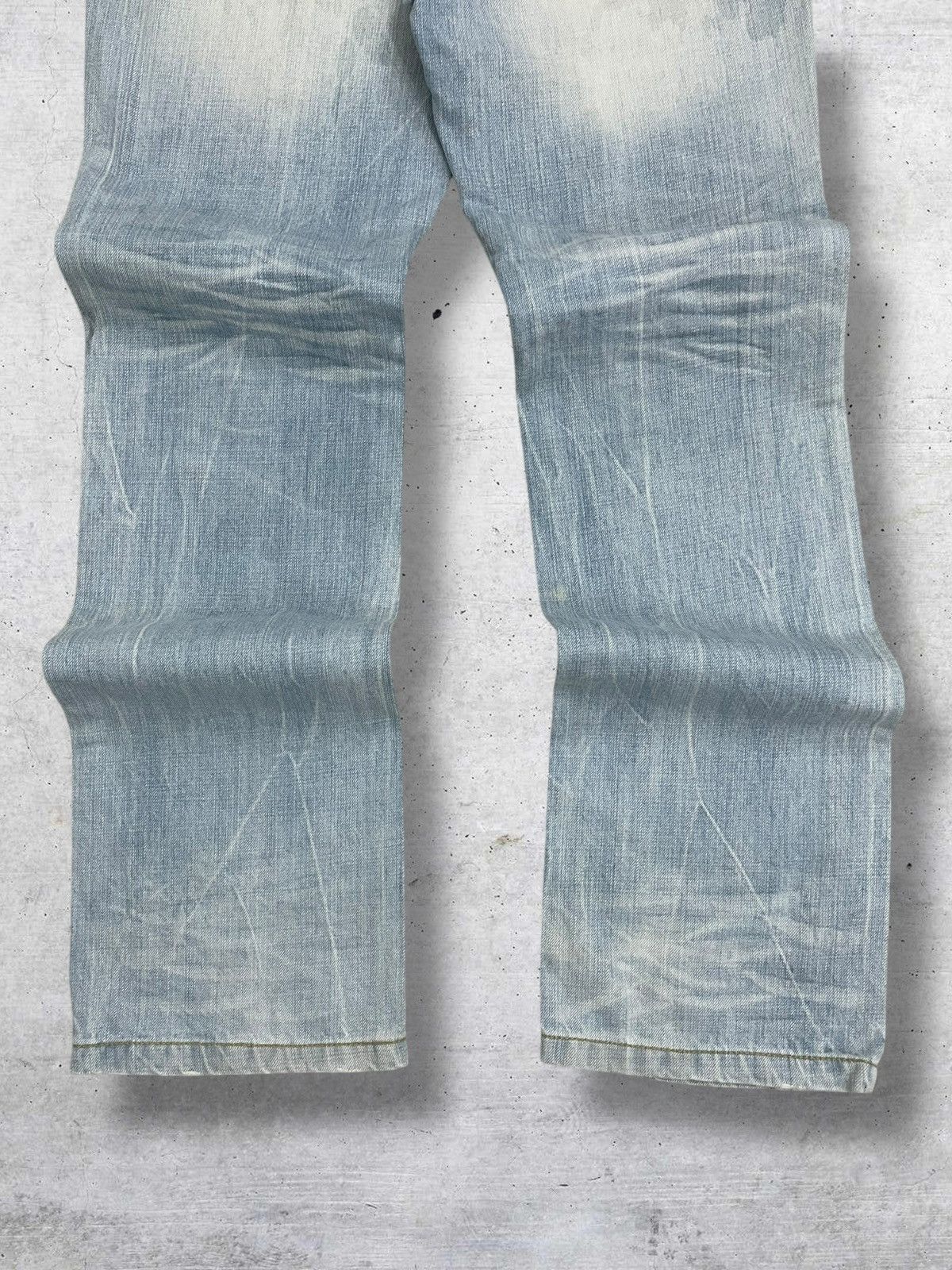 Beauty Beast VINTAGE OG BUZZSPUNKY 90S PUNK SKATE JAPAN RIPPING DENIM Size US 30 / EU 46 - 12 Thumbnail
