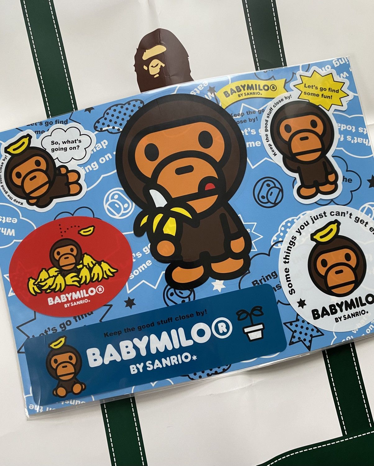 Bape Bape Baby Milo Stickers Size ONE SIZE - 8 Thumbnail