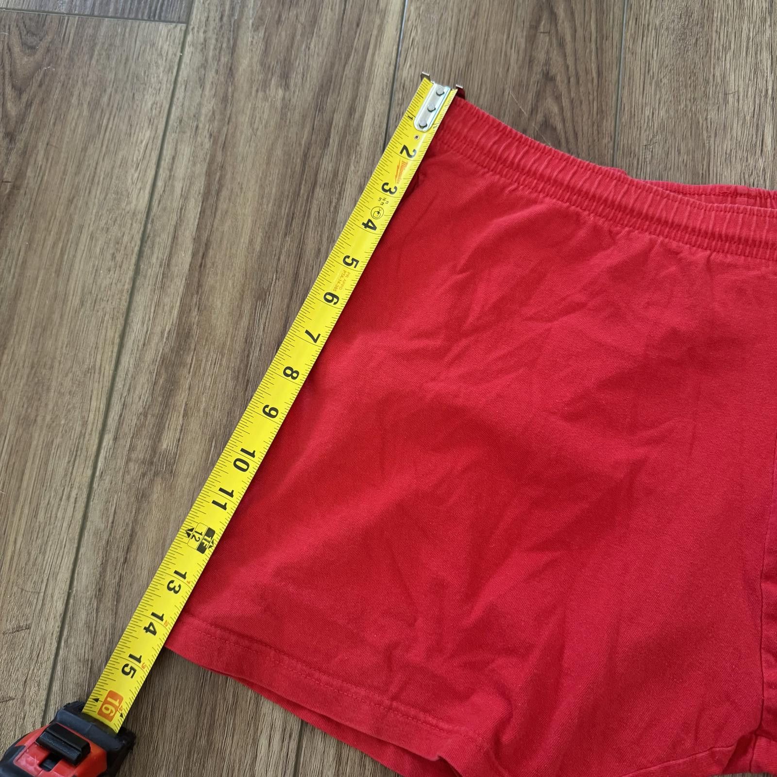 Other Vintage 90s Kansas City Chiefs Red Shorts Size US 32 / EU 48 - 9 Thumbnail