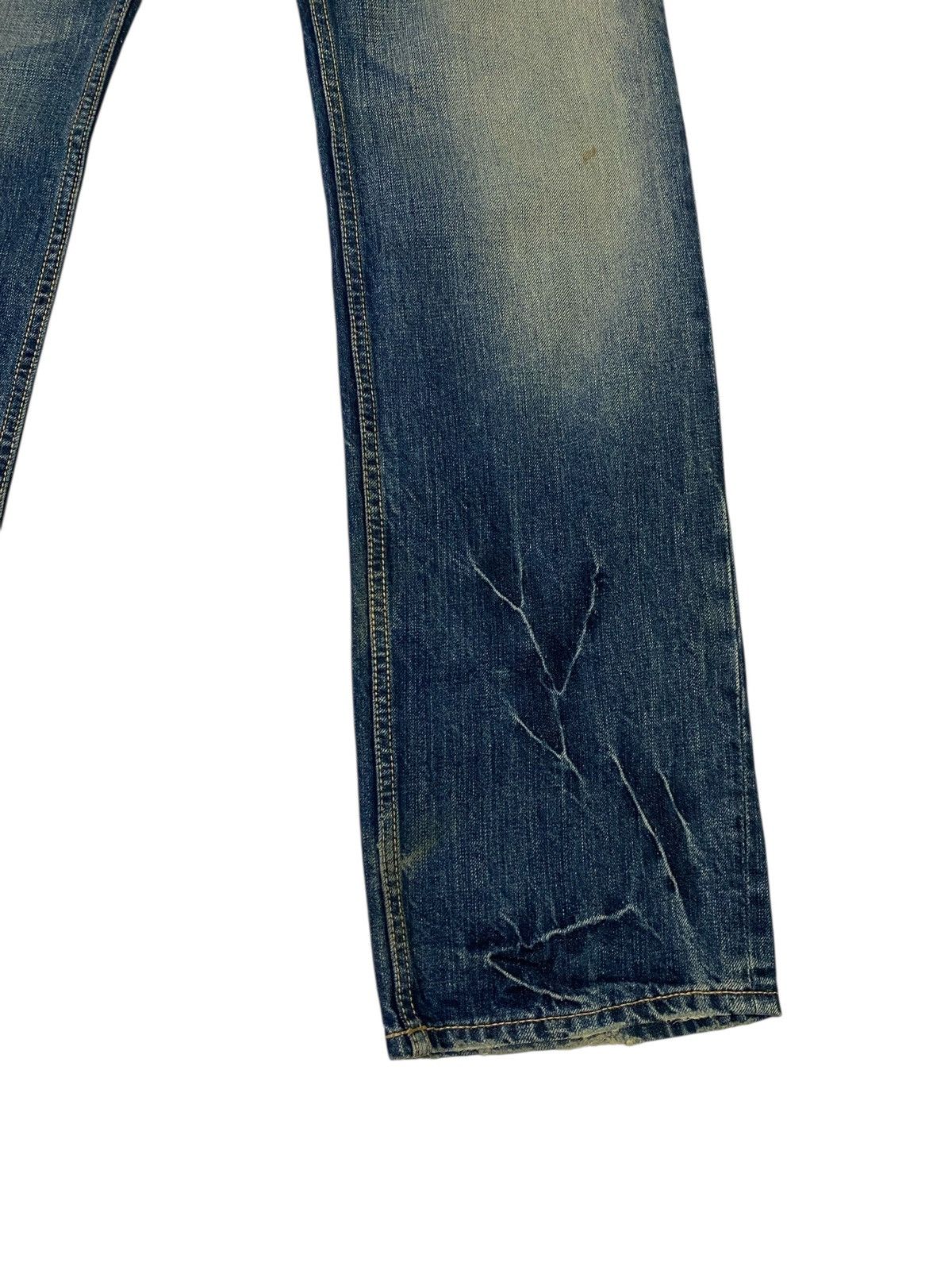 PPFM Japanese brand X ppfm distressed jeans Size US 34 / EU 50 - 5 Thumbnail