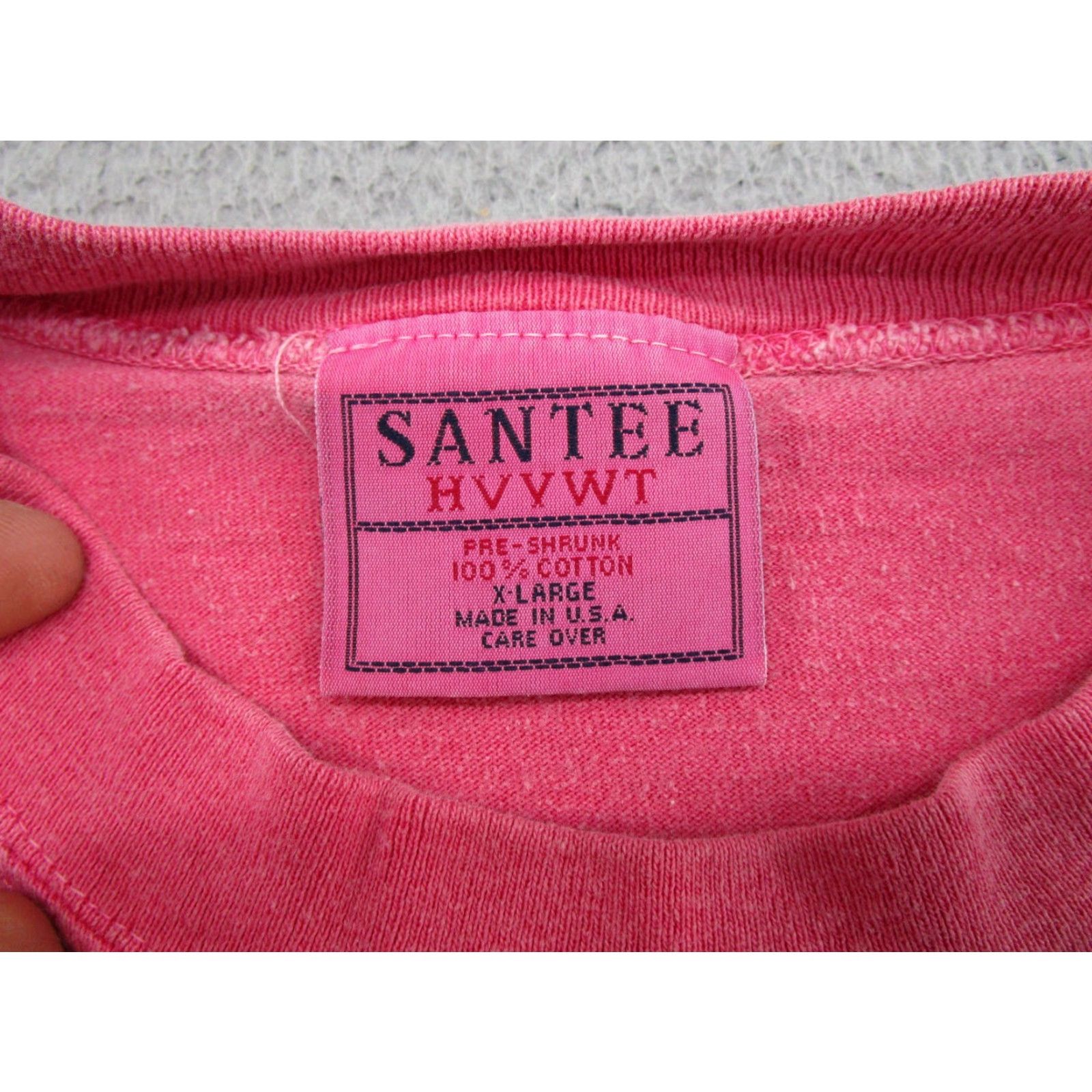 Vintage VTG 90s Y2K Bayfield Wisconsin Sailboats Embroidered Long Sleeve Shirt XL Pink Santee Men Crew Neck Vintage Shirt Size US XL / EU 56 / 4 - 3 Thumbnail