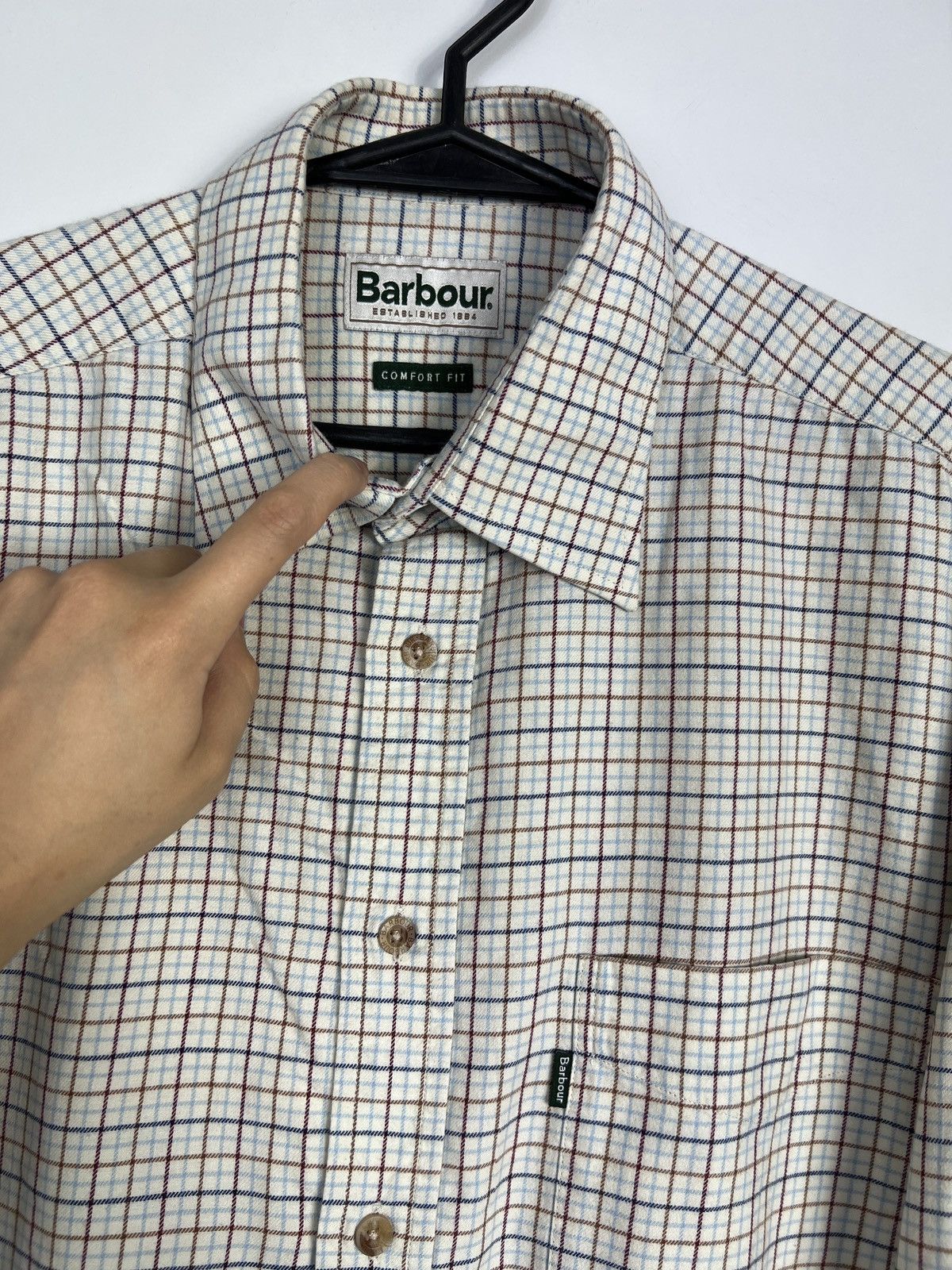 Barbour Shirt Barbour Comfort Fit Small Logo Size US L / EU 52-54 / 3 - 2 Thumbnail