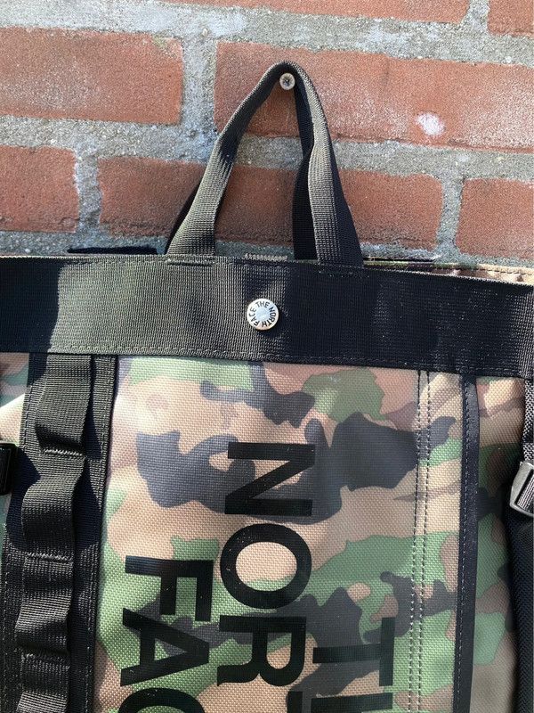 The North Face TNF camouflage tote bag shopper Japan base camp Size ONE SIZE - 3 Thumbnail