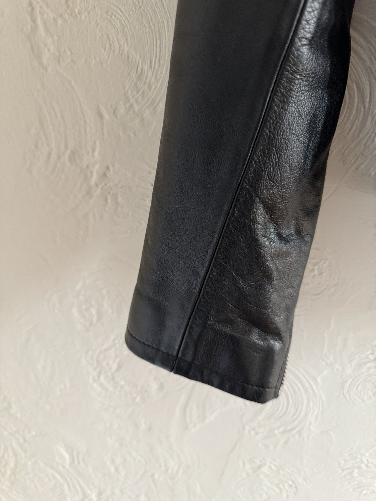 Celine × Hedi Slimane Celine Leather Jacket Biker Motorcycle 44 Size US S / EU 44-46 / 1 - 5 Thumbnail