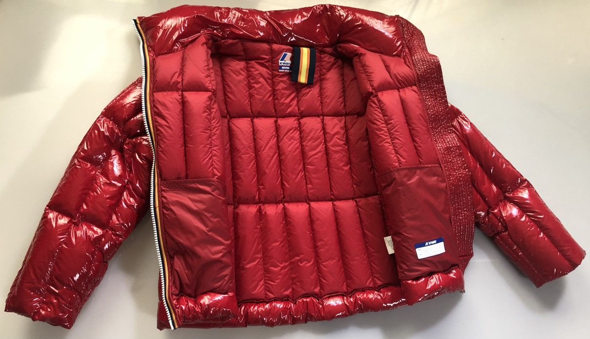K-Way Kway red Josephine warm shiny quilted duck down 7 US Size M / US 6-8 / IT 42-44 - 10 Thumbnail