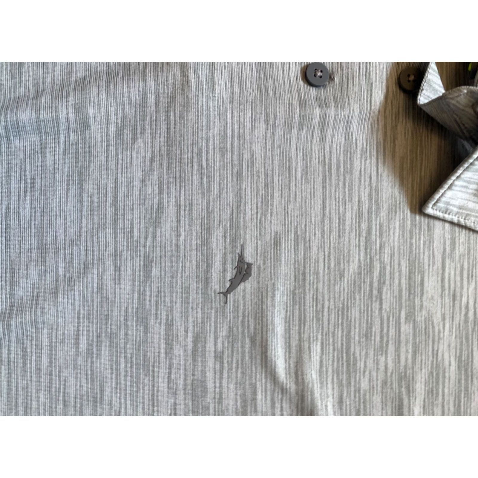 Tommy Bahama Tommy Bahama Polo Shirt Mens XXXL Island Zone UV Protection Heather Gray Color Polo Shirt Short Sleeve Casual Golf Activewear Brand: Tommy Bahama Size US XXL / EU 58 / 5 - 4 Thumbnail
