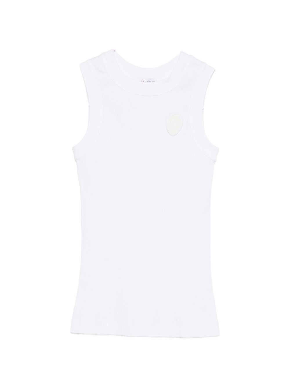 Brunello Cucinelli COTTON TANK TOP Size S / US 4 / IT 40 - 1 Thumbnail