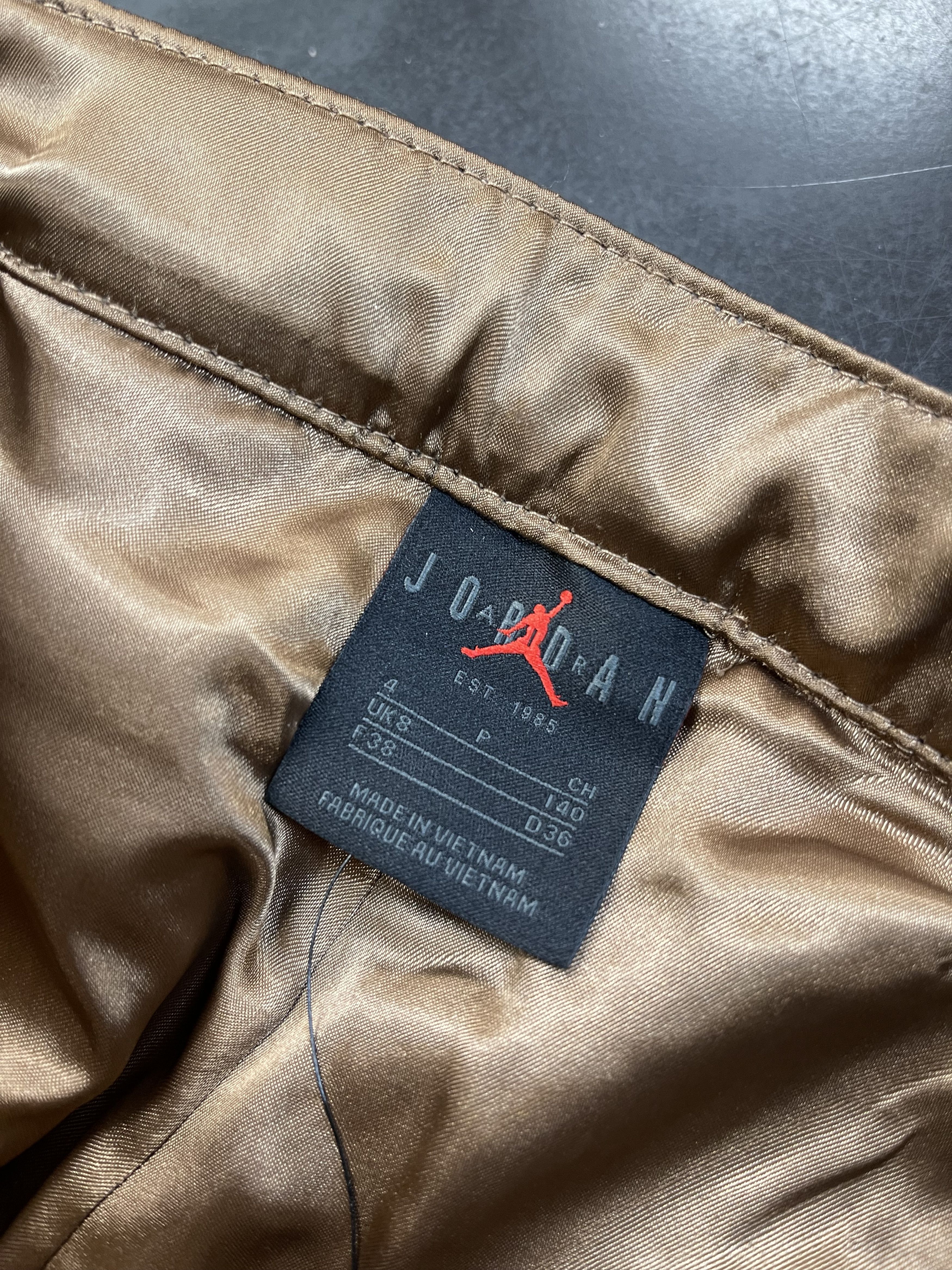 Jordan Brand × Travis Scott Jordan x Cactus Jack Leather Pants Archaeo Brown Size US 28 / EU 44 - 7 Thumbnail