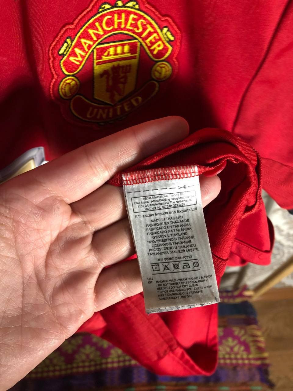 Adidas VINTAGE ADIDAS MANCHESTER UNITED ENGLAND SOCCER JERSEY Y2K Size US S / EU 44-46 / 1 - 9 Thumbnail