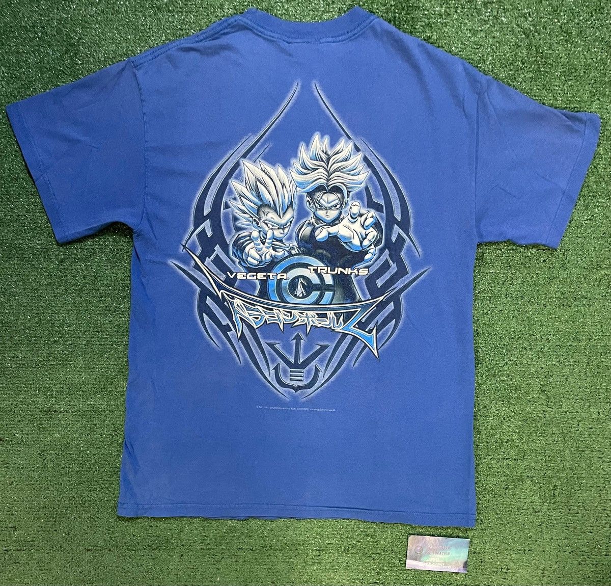 Vintage Vintage 2000s Dragon Ball Z vegeta and trunks tee Size US M / EU 48-50 / 2 - 2 Thumbnail