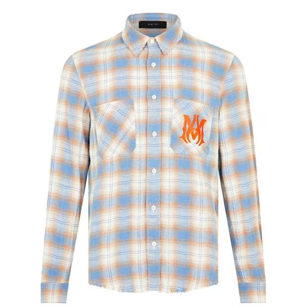 image of Amiri O1G2R1Mq0324 Shirt In Multicolor, Men's (Size Small)