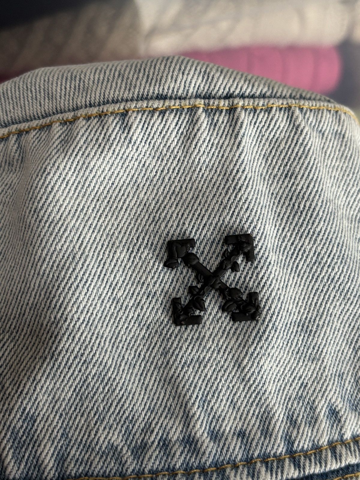 Off-White Off-White Blue Denim Bucket Hat Size ONE SIZE - 2 Thumbnail