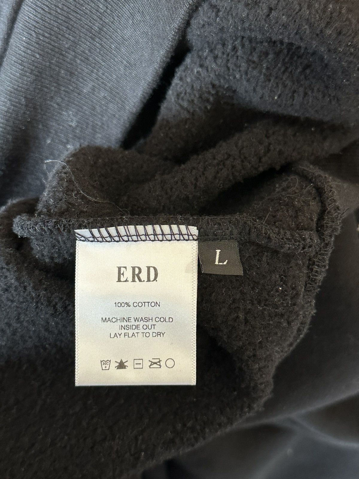 ERD PRINTED PARIS HOODIE SZ L