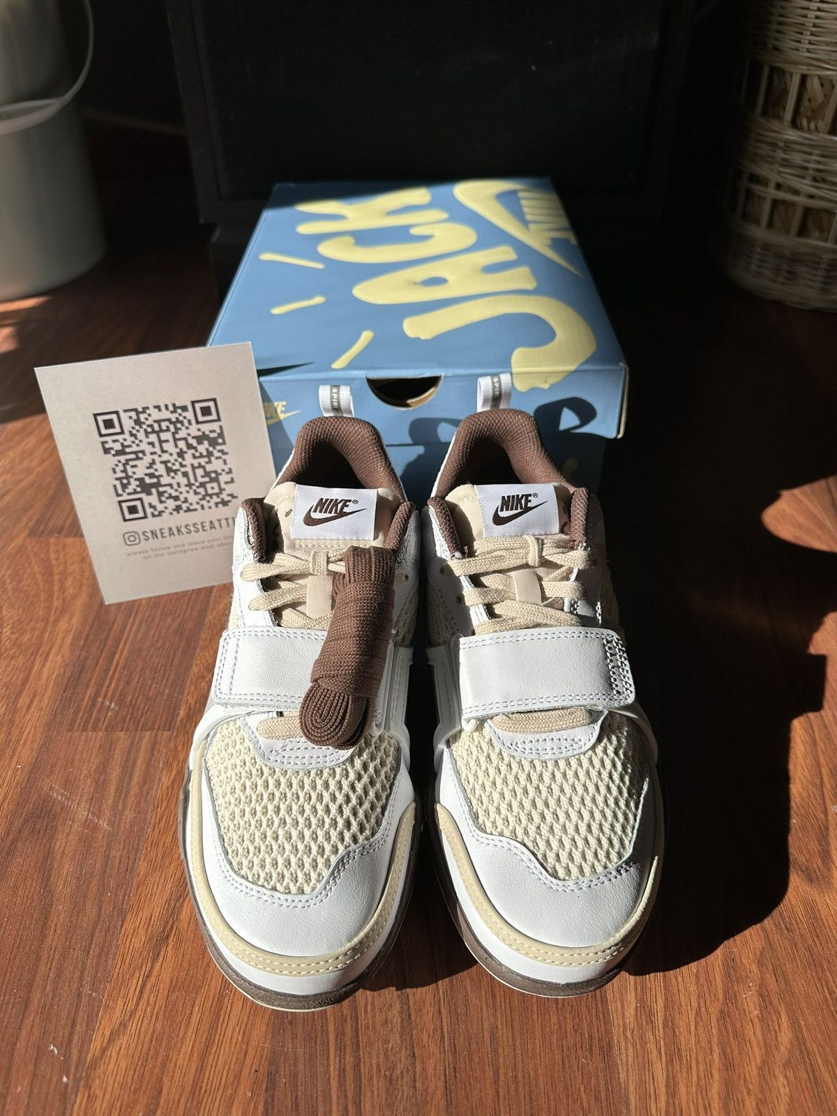 Nike × Travis Scott Nike Zoom Field Jaxx Travis Scott Light Chocolate Size 6.5M Size US 6.5 / EU 39-40 - 3 Thumbnail