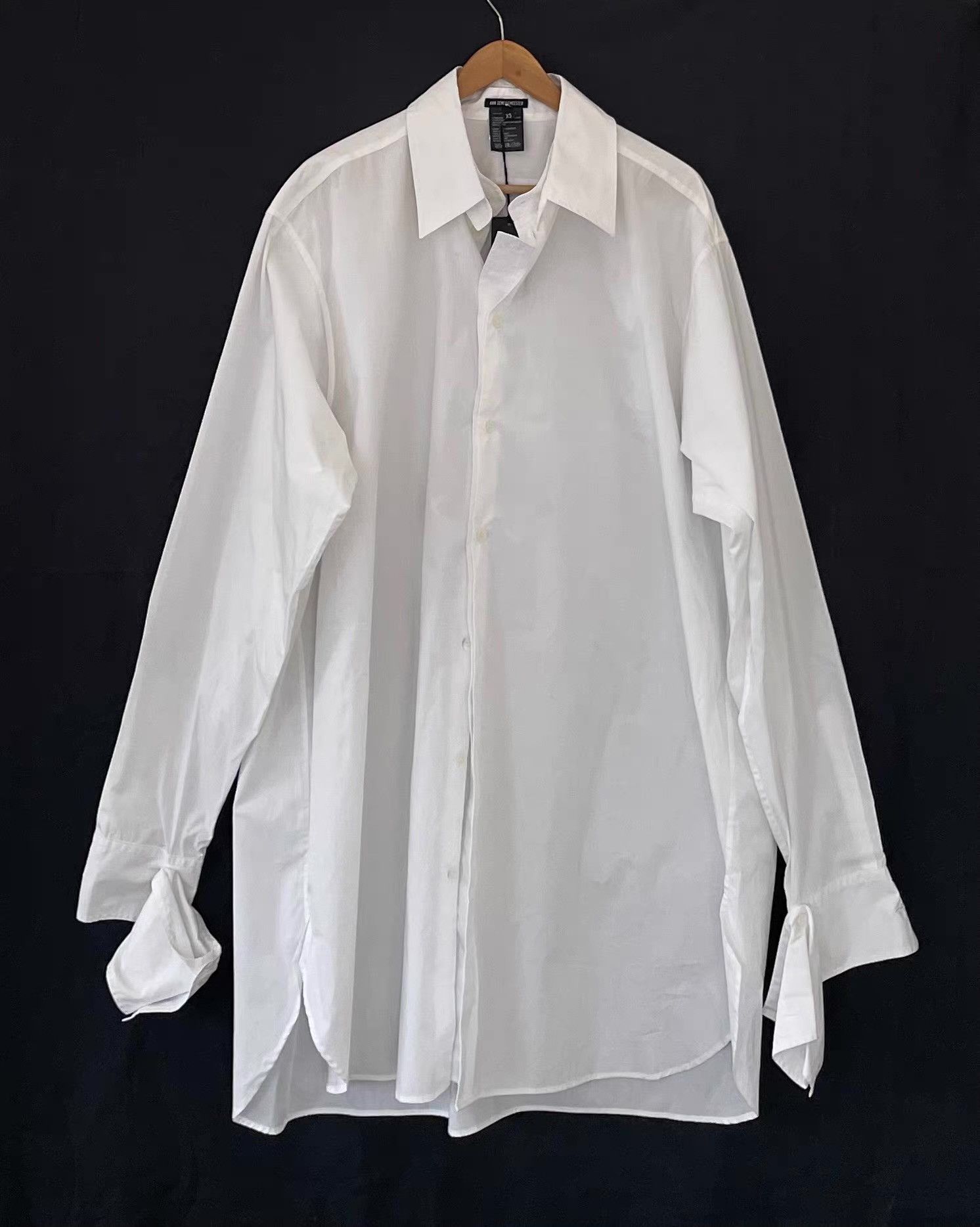 Ann Demeulemeester Ann Demeulemeester 20SS Men's Deconstructed Shirt Ｑ21 Size US XS / EU 42 / 0 - 1 Thumbnail