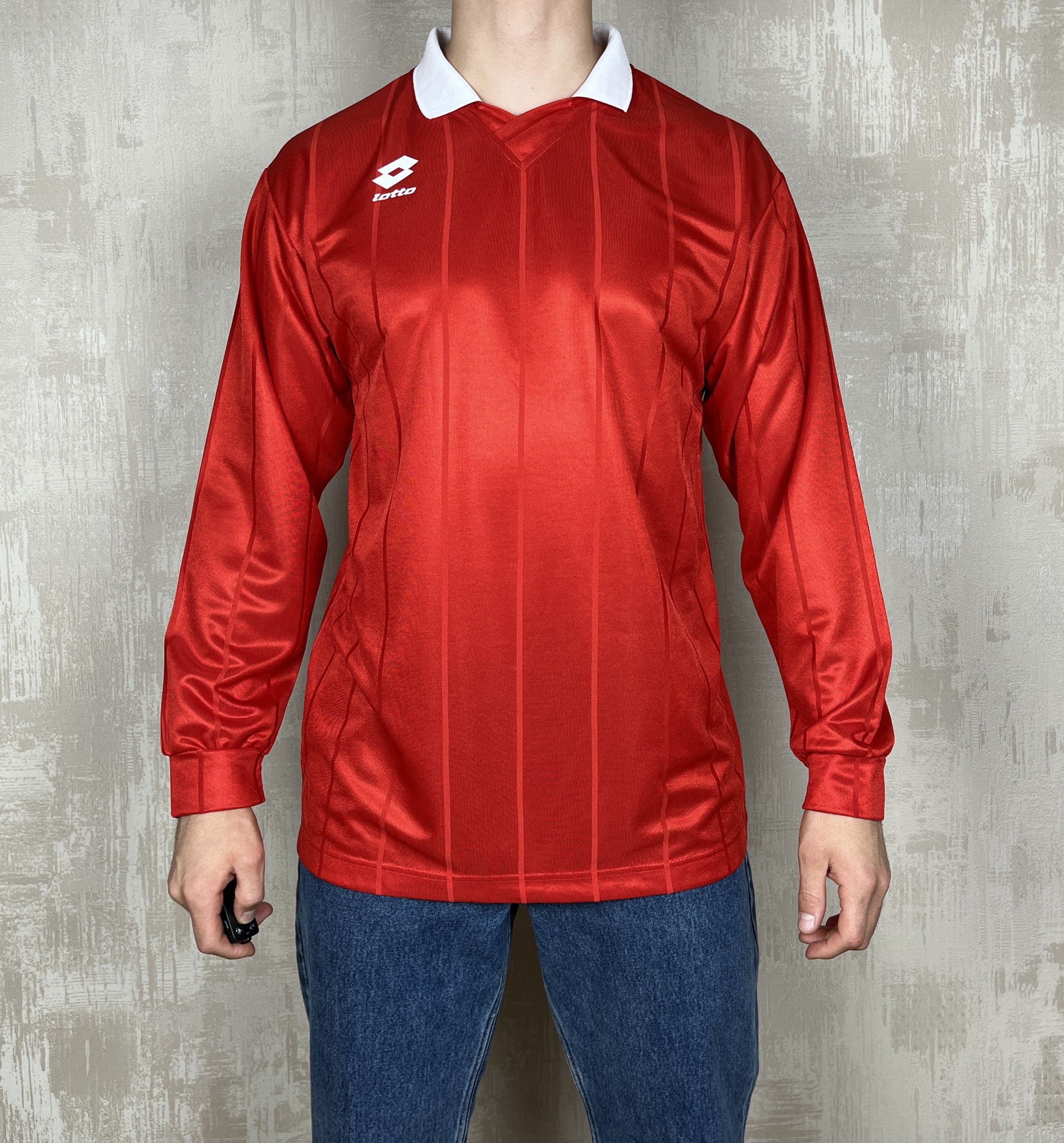 Lotto Sport Lotto Long Sleeve Soccer Football Jersey Size US XL / EU 56 / 4 - 1 Thumbnail