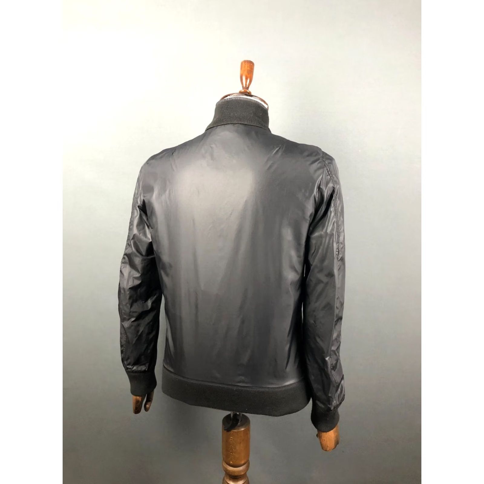 Diesel Diesel Windbreaker Jacket Full Zip Nylon Black M Mens Size US M / EU 48-50 / 2 - 3 Thumbnail