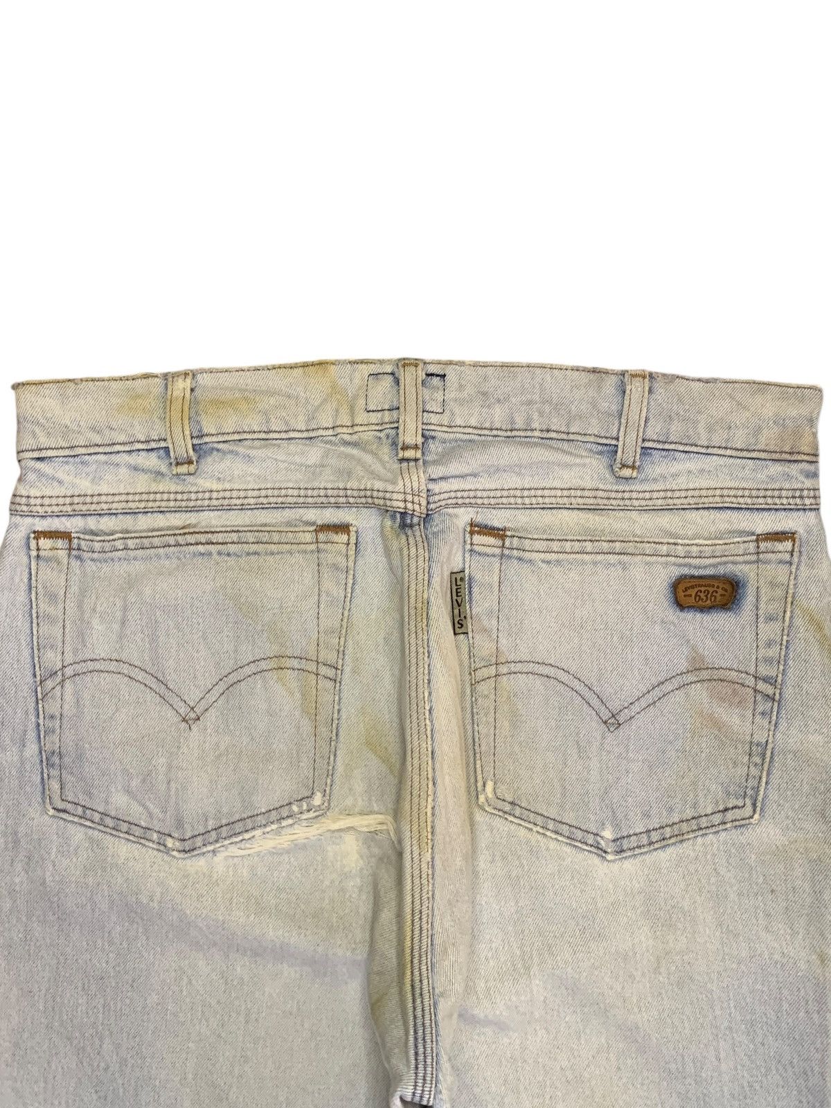Levi's SALES🔥Vintage 90s Levis Signature Light Wash Distress Jeans Size US 32 / EU 48 - 8 Thumbnail