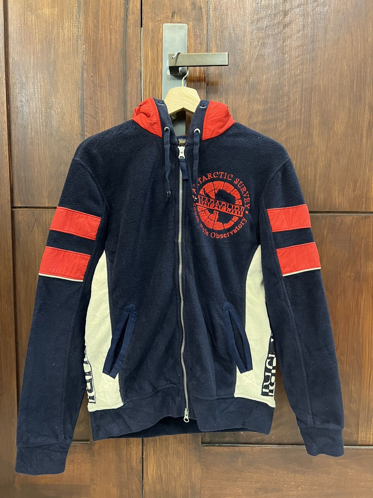 Napapijri Napajiri Antartic Survey South Pole Observatory Hoodies Size US M / EU 48-50 / 2 - 1 Thumbnail